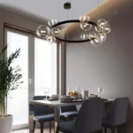 Şəffaf şarlı kiçik ölçü çilçıraq P1713-15 - Image 5