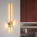 Minimalist qızılı divar işığı 9137 - Image 4