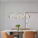 8 halqalı çiıçıraq, qızılı 9038 - Image 2