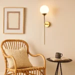 Şüşə material divar işığı W5446 - Image 4