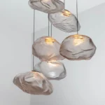 Şüşə material asma işıq 1125 - Image 3