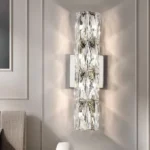Kristal qaşlı gümüşü divar işığı 5035 - Image 2