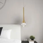 Qızılı təkli asma işıq KT-3365 - Image 2