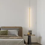 Qızılı rəng düz asma model 1505 - Image 4