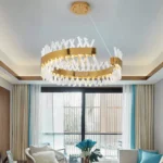Qızılı detallı çilçıraq TH274-80 - Image 5