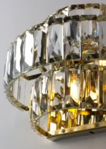Qızılı, kristal divar işığı 9079 - Image 6