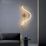 Qızılı divar işığı, LED 3000k - Image 2