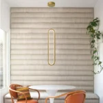 Led işıqlı qızılı minimalist asma işıq 1176 - Image 4