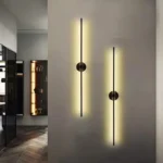 Minimalist Qara Divar İşığı W2022 - Image 4