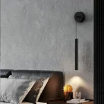 Minimalist qara divar işığı 3433 - Image 3