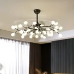 Qara kreativ modern çilçıraq 1509 - Image 3