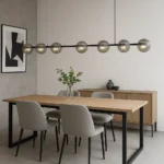Şüşə materiallı masaüstü çilçıraq MD7812 - Image 2