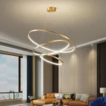 Üç halqalı çilçıraq 1079 - Image 3