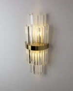 Kristal divar işığı, bronz 610 - Image 4