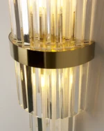 Kristal divar işığı, bronz 610 - Image 6