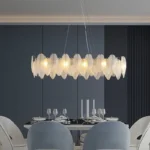 Masa üstü yarpaq formalı çilçıraq 544 - Image 4