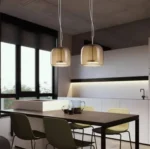 Şüşə, led işıqlı asma işıq D1487 - Image 3