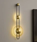 Qızılı divar işıqı B128 - Image 3