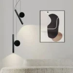 Qara modern asma işıq 8974 - Image 3