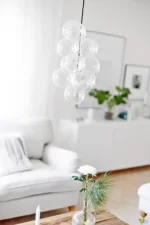 Şəffaf şarlı asma işıq P1539 - Image 3