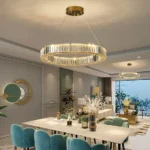 Kristal daşlı tək halqa çilçıraq TH372-90sm - Image 2