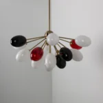Rəngli şarlardan ibarət çilçıraq, 10-lu, 9037 - Image 6