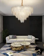 Neoklassik yarpaq formalı çilçıraq 542-800 - Image 6
