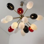 Rəngli şarlardan ibarət çilçıraq, 10-lu, 9037 - Image 4