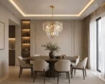 Neoklassik şüşə çilçıraq 26048/80 - Image 2
