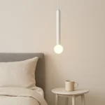Ağ modern asma işıq KT-160WH - Image 3