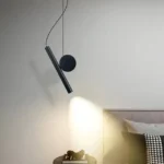 Qara modern asma işıq 8974 - Image 6