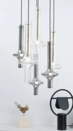 Amber rəngli təkli asma işıq KT-3256 - Image 3
