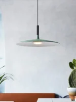 Yaşıl, minimalist asma işıq 9094 - Image 2