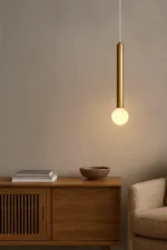 Qızılı modern asma işıq KT-160GD - Image 3