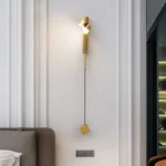 Divar işığı dimmer sistemi ilə, LED, qara rəngli 9126 - Image 2