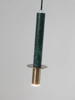 Yaşıl rəngli mərmər asma işıq 8830 - Image 6
