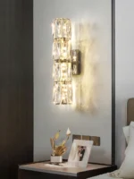 Kristal qaşlı qızılı divar işığı 5035 - Image 3