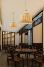 Rattan Materiallı Çilçıraq KT-GY330 - Image 3