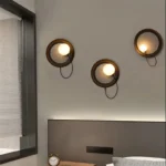 Dairəvi divar işığı W1616-BK - Image 2