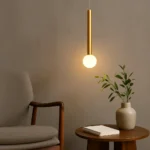 Qızılı modern asma işıq KT-160GD - Image 4