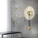 Halqa zolaqlı şüşə divar işığı W8009 - Image 7