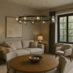 Şüşə materiallı halqa çilçıraq MD7811 - Image 4