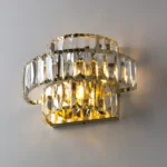 Qızılı, kristal divar işığı 9079 - Image 4
