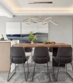 5 halqalı çiıçıraq, qızılı 8001 - Image 5