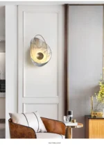 Divar işığı qara rəng, dəmir 9106 - Image 4
