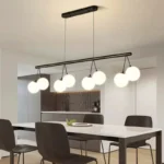 Qara masa üstü, şarlı çilçıraq MD9920 - Image 2