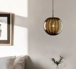 Rəngli şüşə asma işıq MD3222 - Image 3