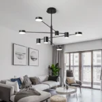 Forması dəyişilə bilən çilçiraq, qara, 6085 - Image 2