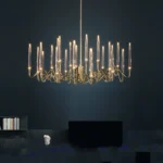 30 şamlı akril çilçıraq TH279-30 - Image 3