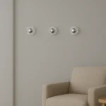 Şüşə materiallı modern divar işığı KT-2516-W - Image 3